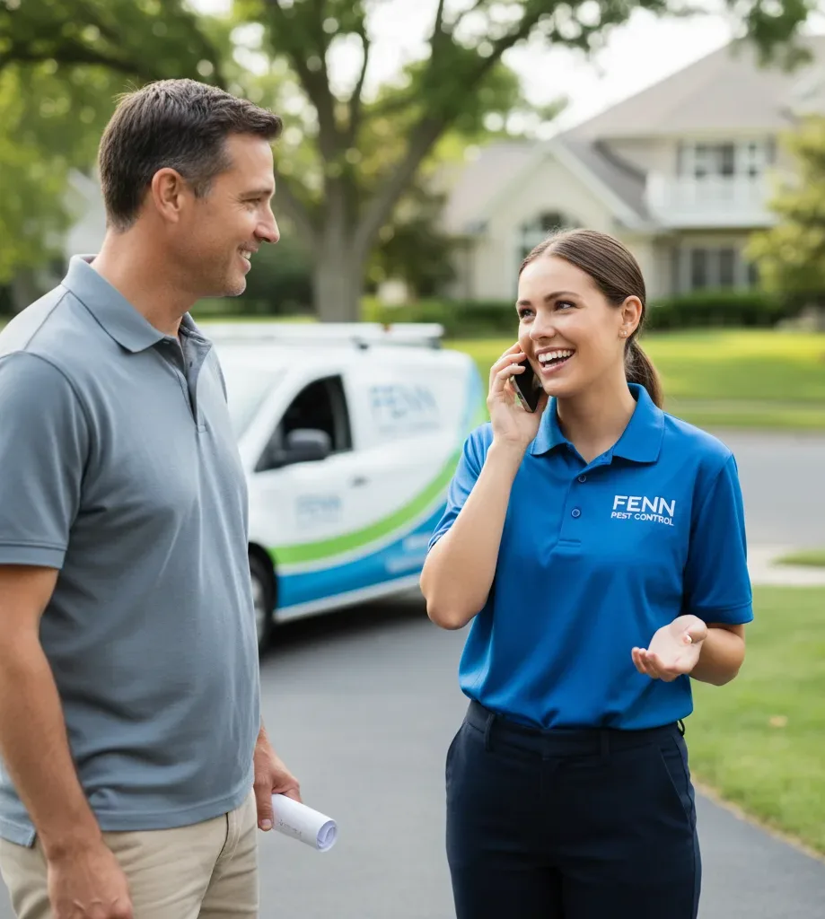 Fenn Pest Control customer support in Addison